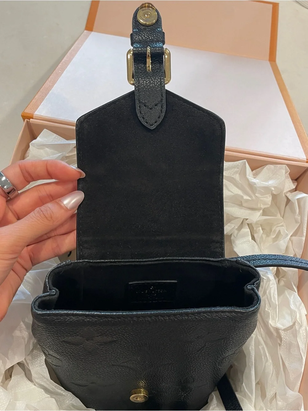 Louis Vuitton Monogram Empreinte   Backpack